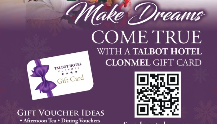 Talbot hotel clonmel gift vouchers 