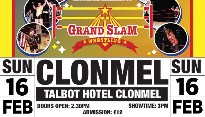 Grand Slam Wrestling Talbot Hotel Clonmel